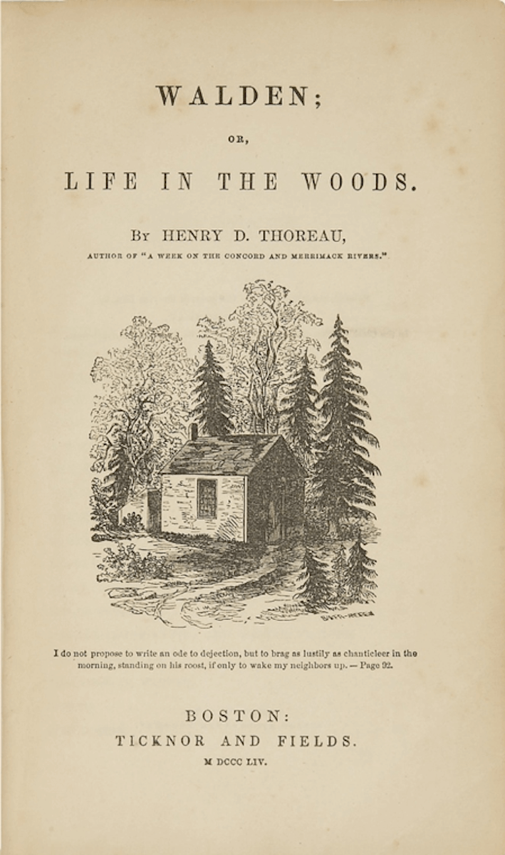 Thoreau Life In the Woods