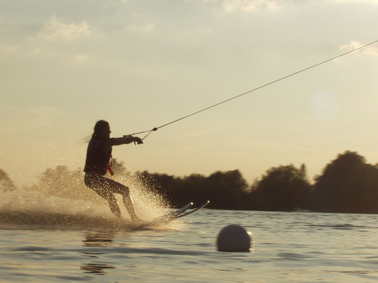 water skiier