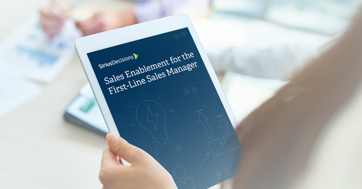 white tablet ebook cover sales enablement