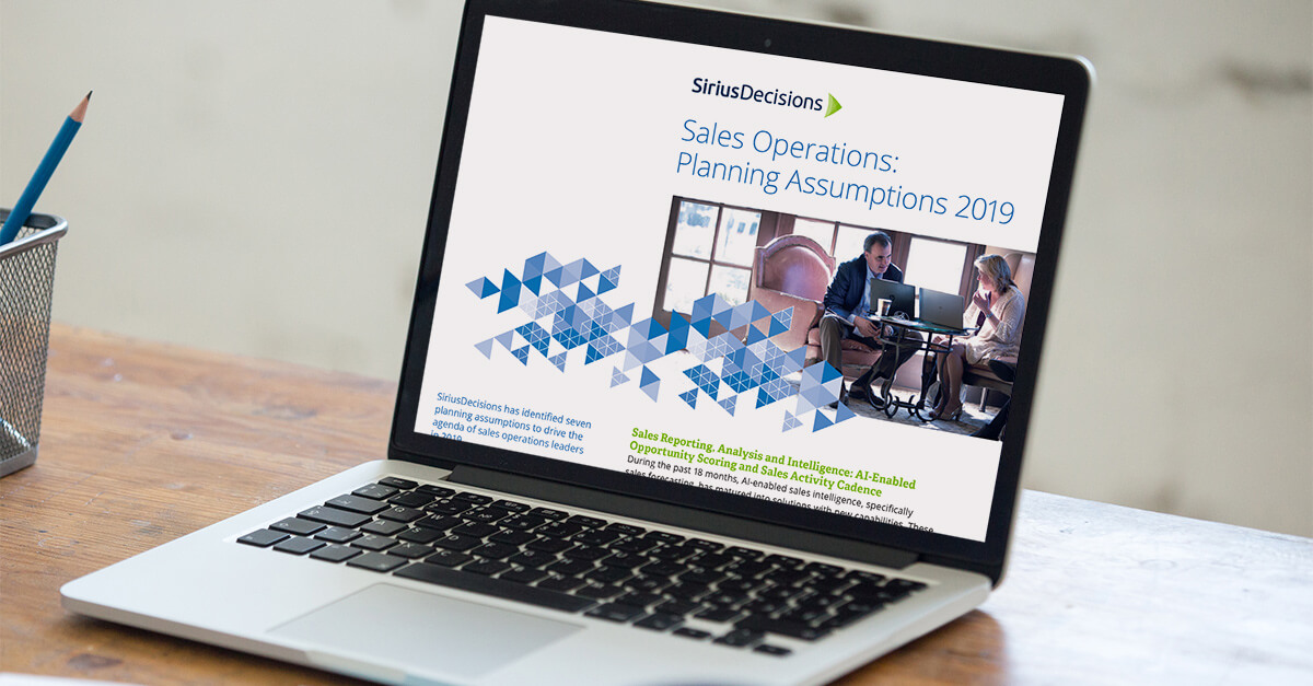 open laptop screen sales operations planning assumptions 2019