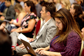 Summit audience