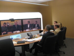 what is the distinction between videoconferencing and telepresence
