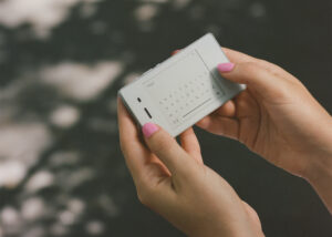 The Light Phone II has an e-ink touch screen so its battery lasts several days