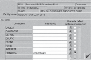 a screenshot of the Flexcube UI from the judge’s decision. It includes many fields, unlabeled icons and no help text about what actions to take or avoid.