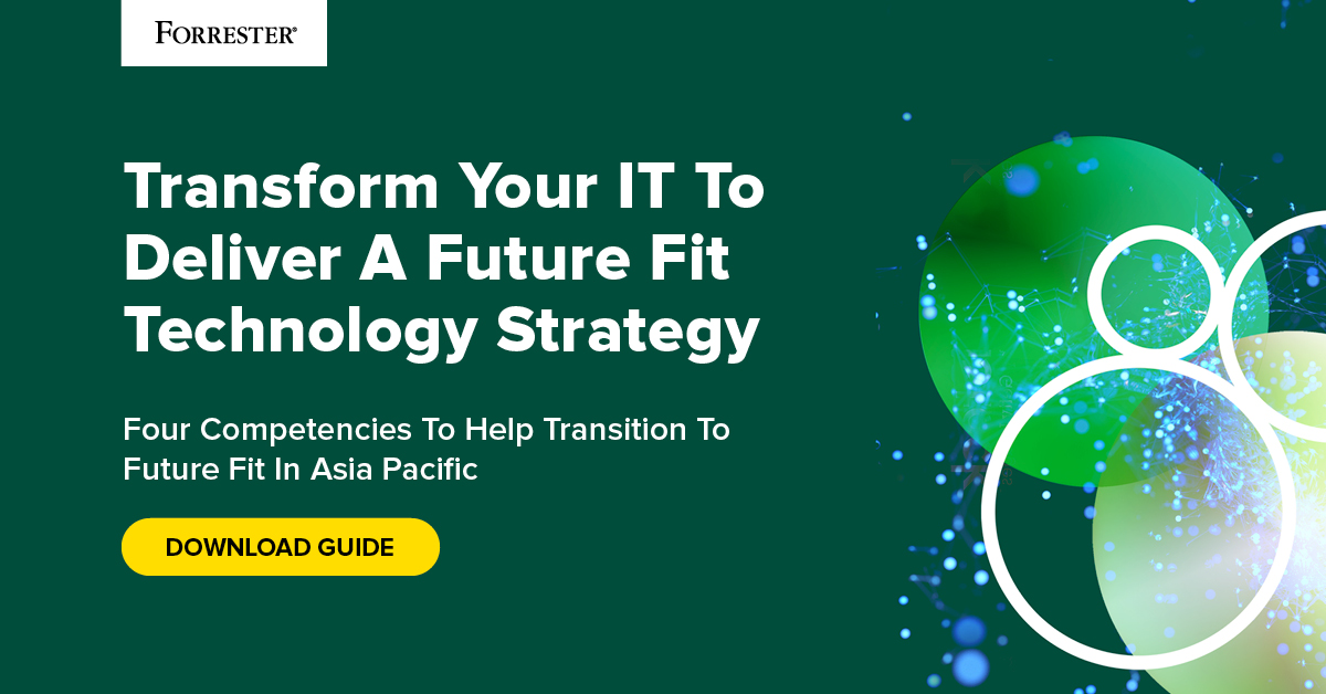 How to transform your IT to deliver a future fit tech strategy