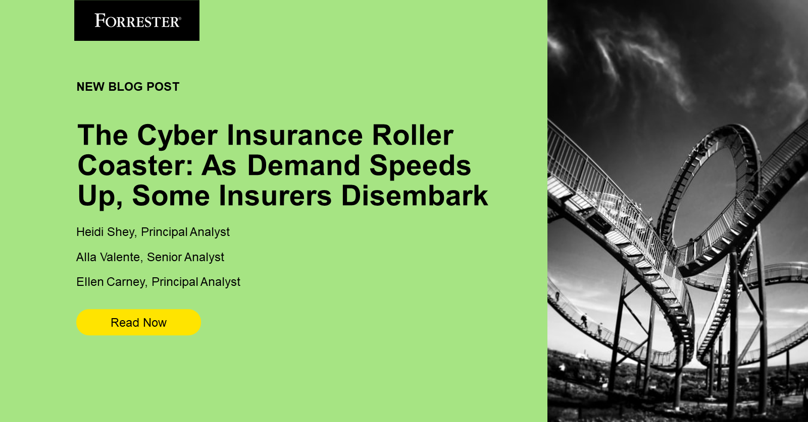 The Cyber Insurance Roller Coaster As Demand Speeds Up Some