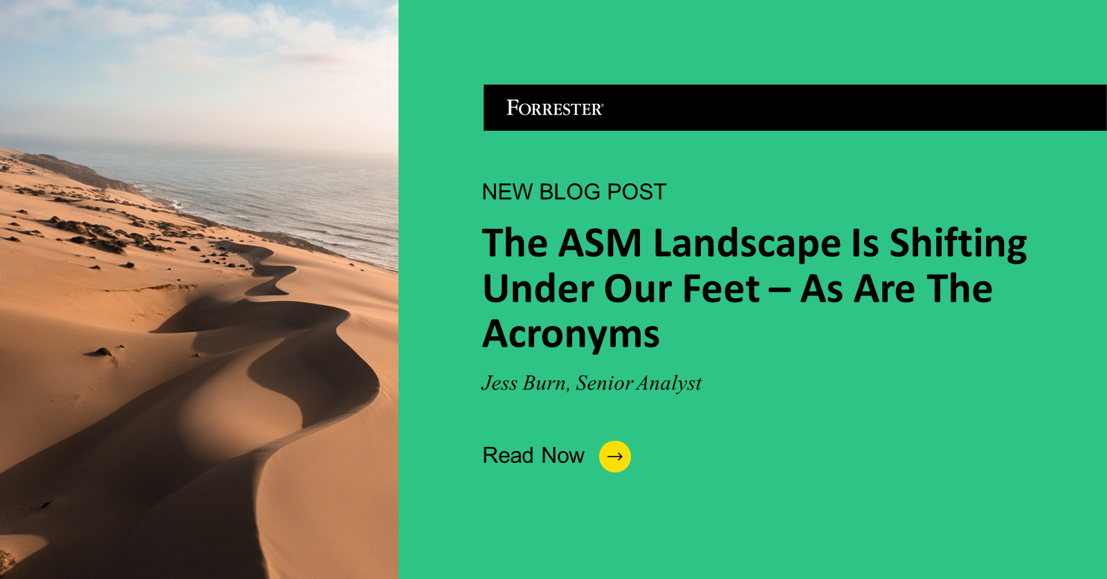 The ASM Landscape Is Shifting Under Our Feet — As Are The Acronyms