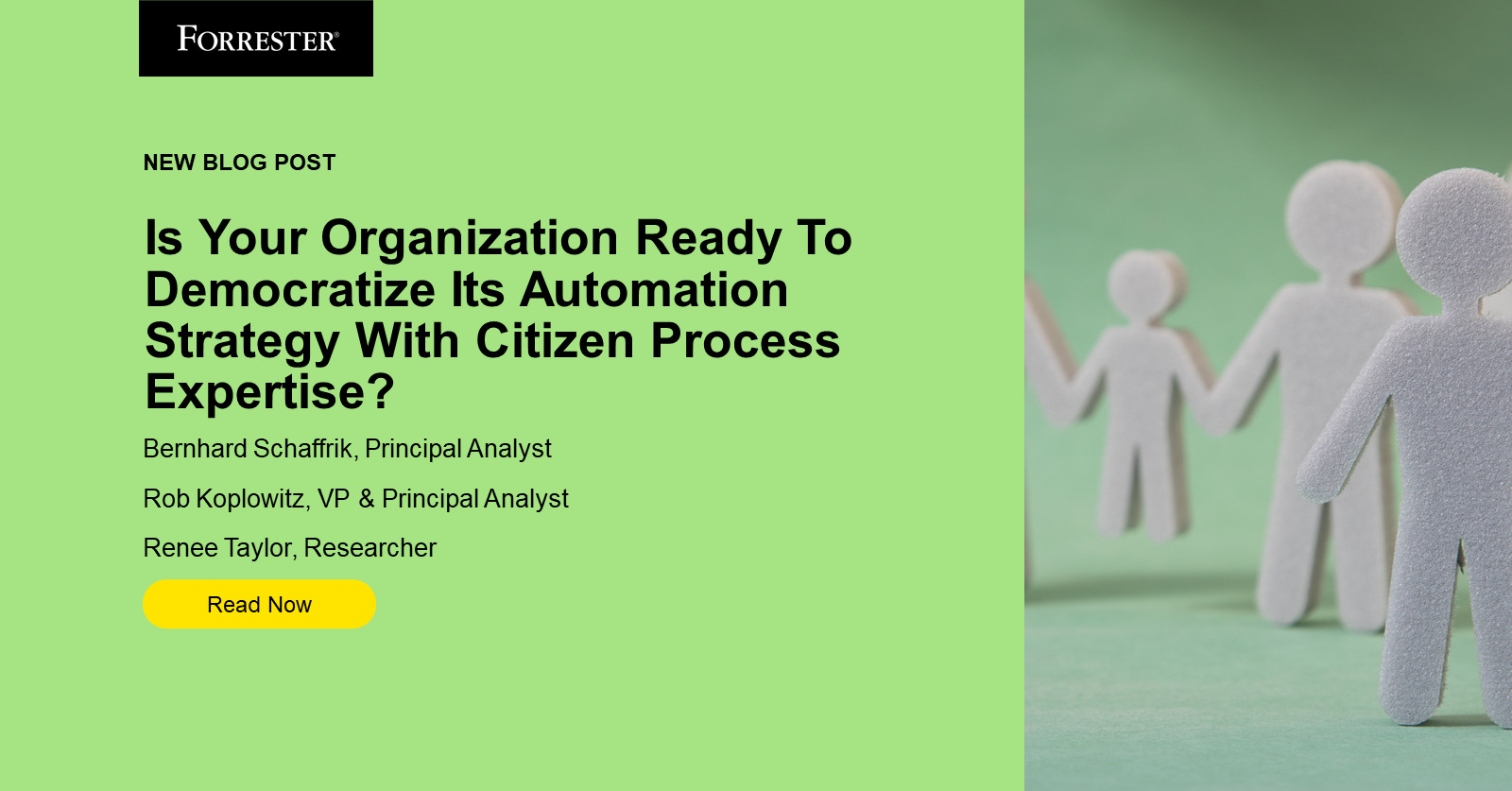 Are you ready for automation democratization?