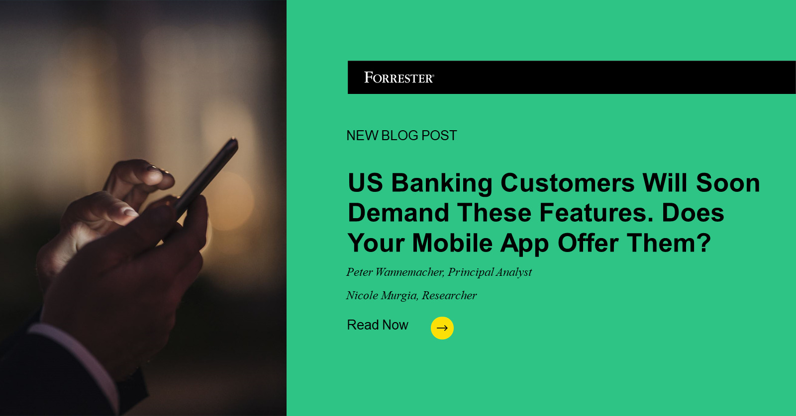 US Banking Customers Will Soon Demand These Features. Does Your Mobile App Offer Them?