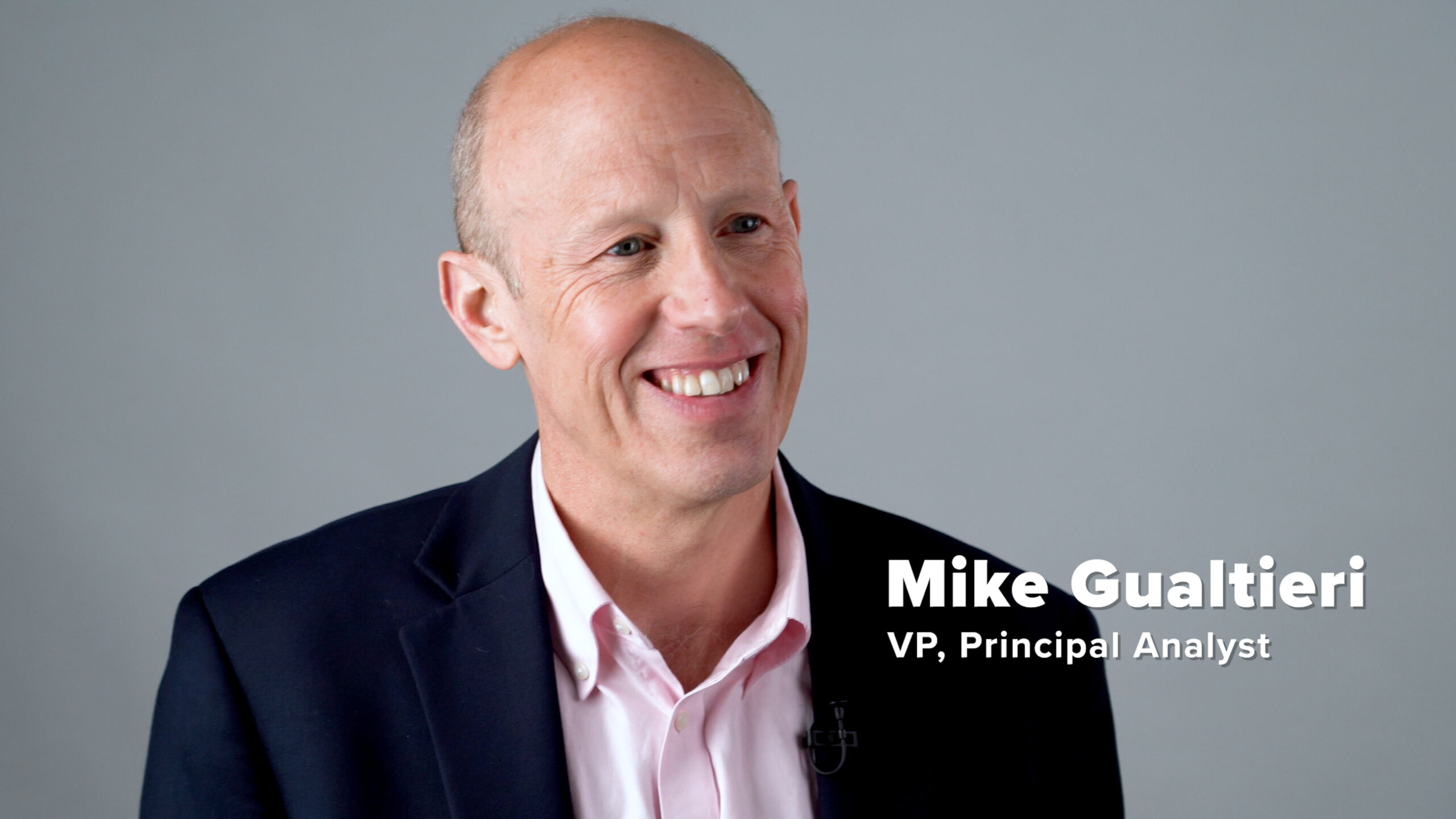 Mike Gualtieri- Forrester VP Principal Analyst