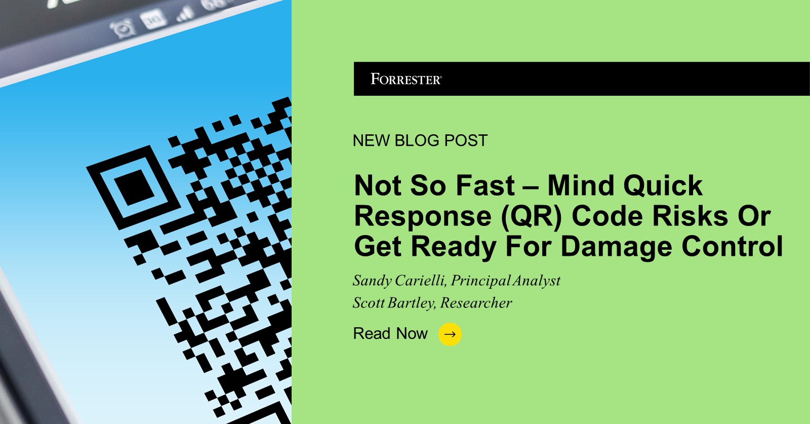 Not So Fast — Mind QR Code Risks, Or Get Ready For Damage Control Mind