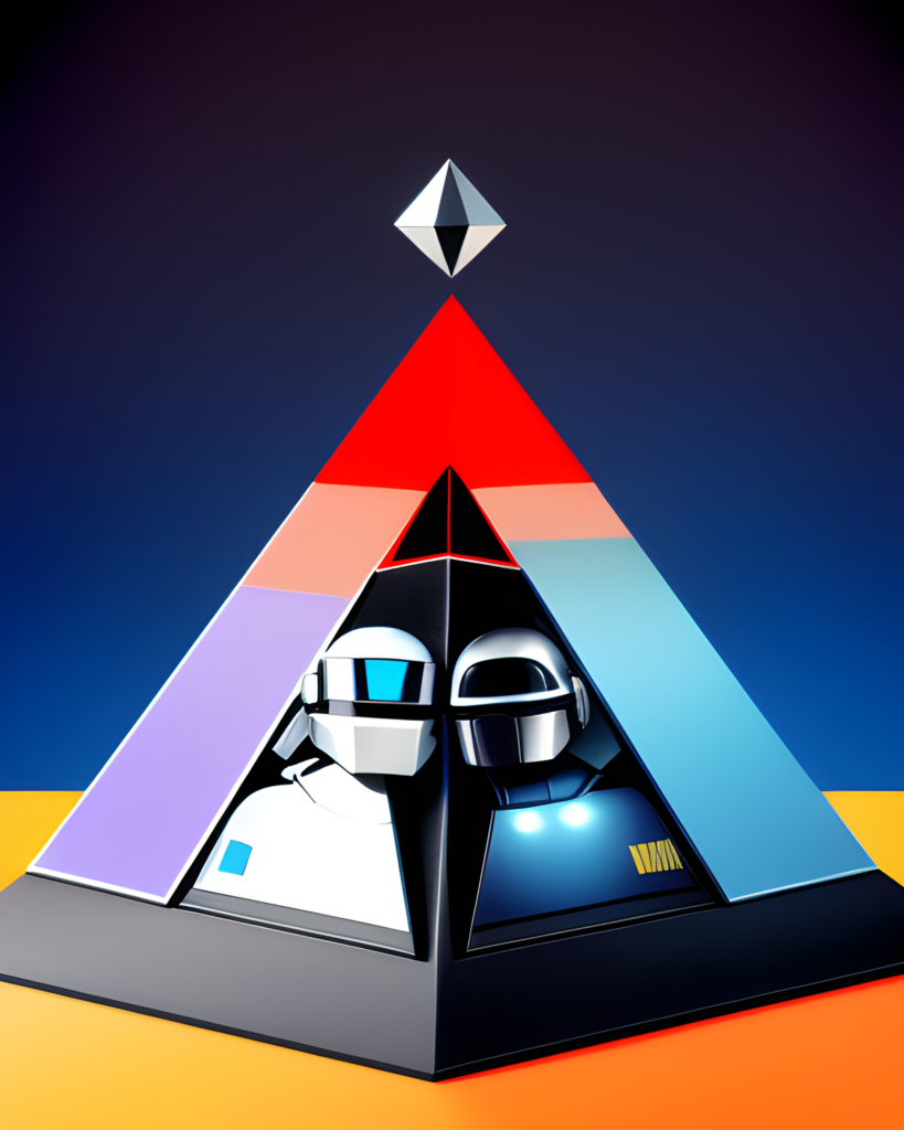 This image was generated by typing “futuristic Daft Punk pyramid explainable AI emerging technology” into StarryAI. AI image generators are not an emerging tech in wealth management, but this blog post focuses on other AI technologies in wealth management