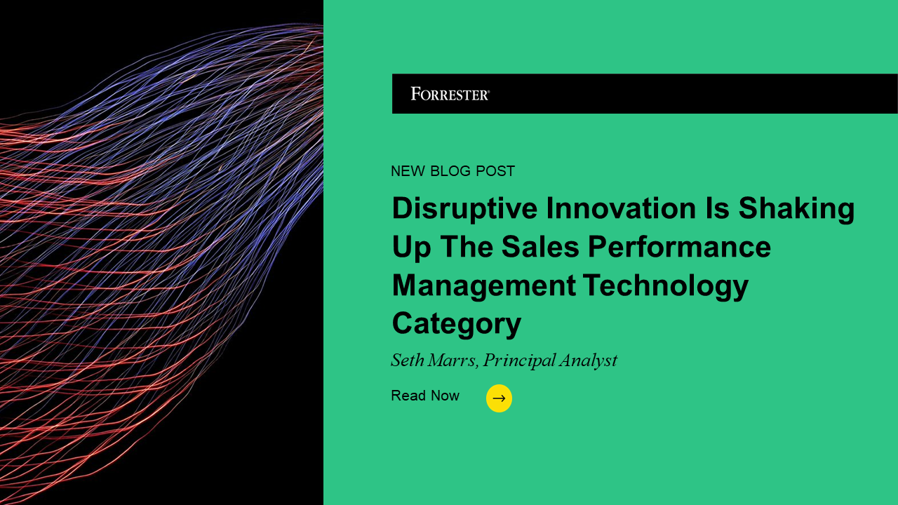 Disruptive Innovation Is Shaking Up The Gross sales Efficiency Administration Expertise Class