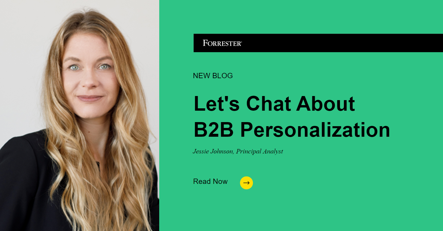 Let’s Chat About B2B Personalization