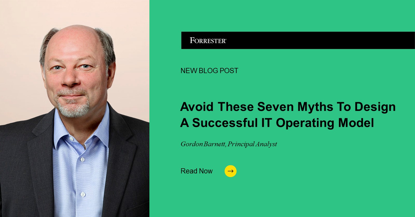 Avoid These Seven Myths To Design A Successful IT Operating Model