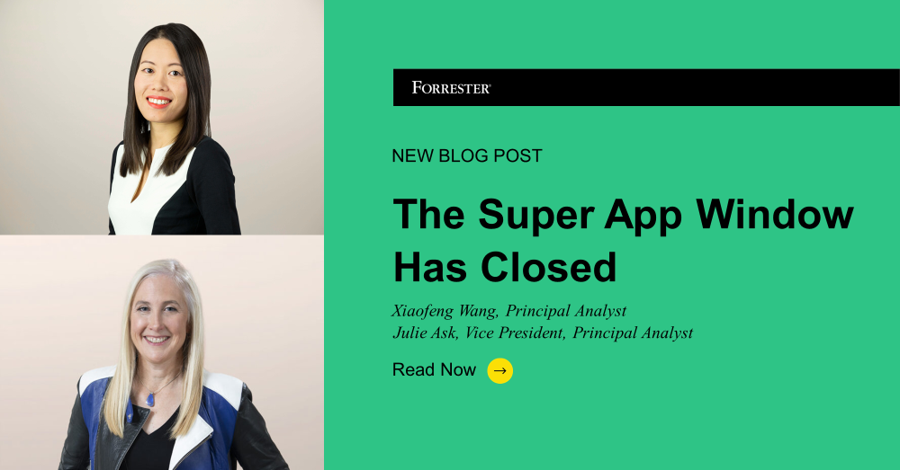 The Super App Window Has Closed