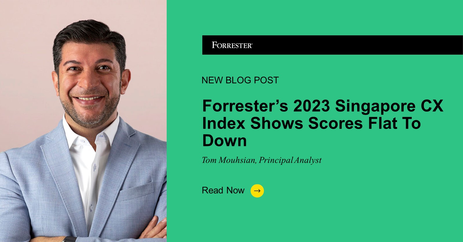 Forrester’s 2023 Singapore CX Index Reveals Scores Flat To Down