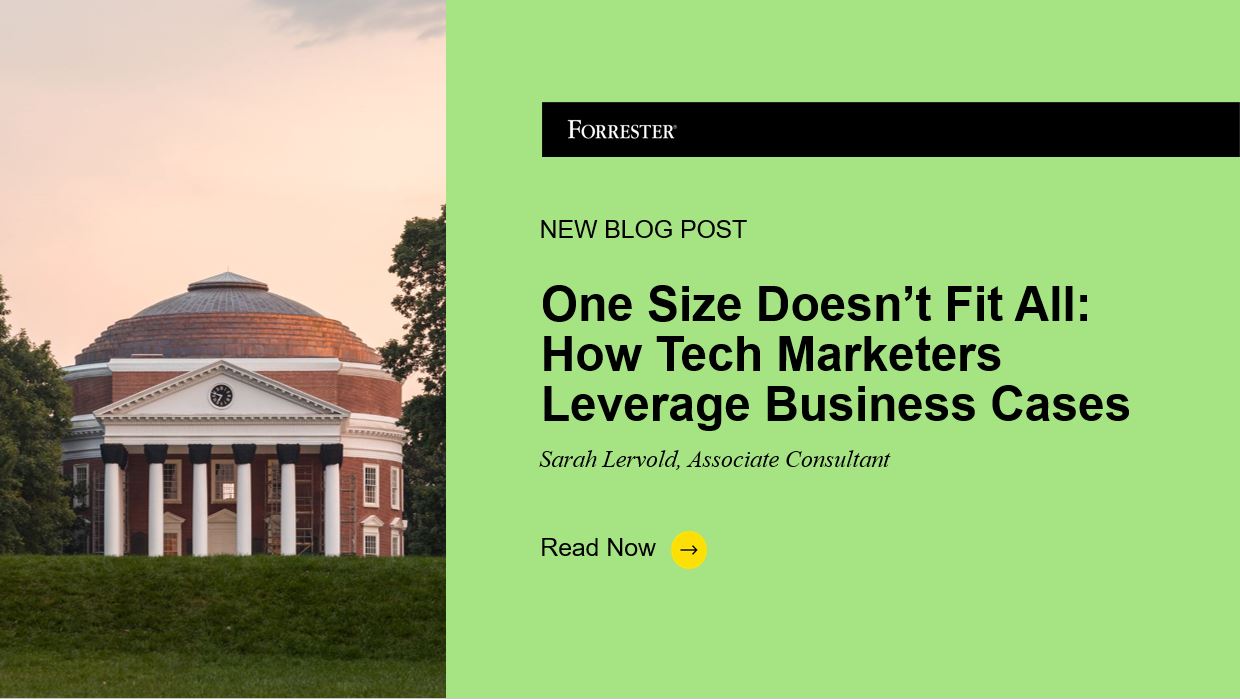 Tech Business Case How Tech Marketers Leverage Business Cases
