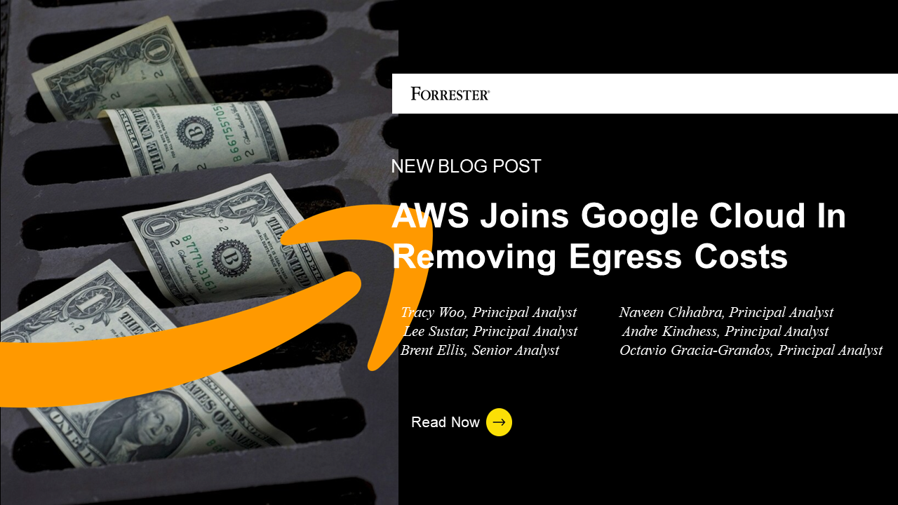Amazon AWS Joins Google Cloud In Removing Egress Costs