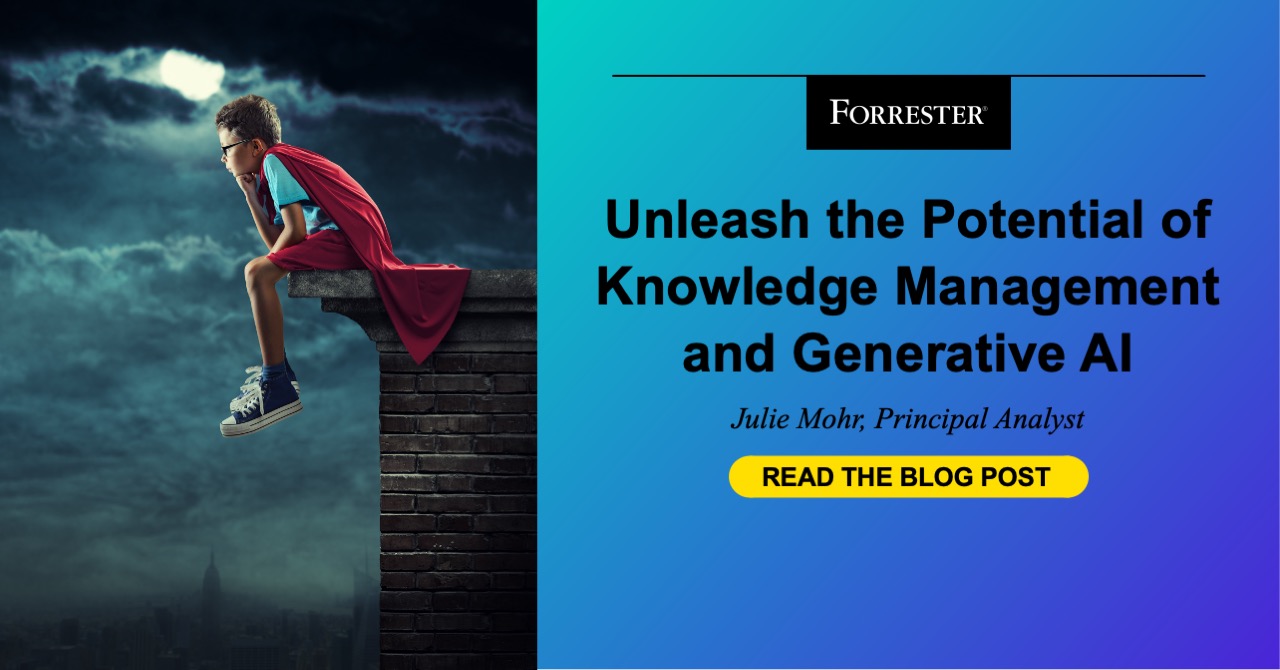Unleash The Potential Of Knowledge Management And Generative AI