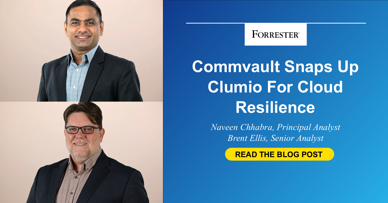 Commvault Snaps Up Clumio For Cloud Resilience