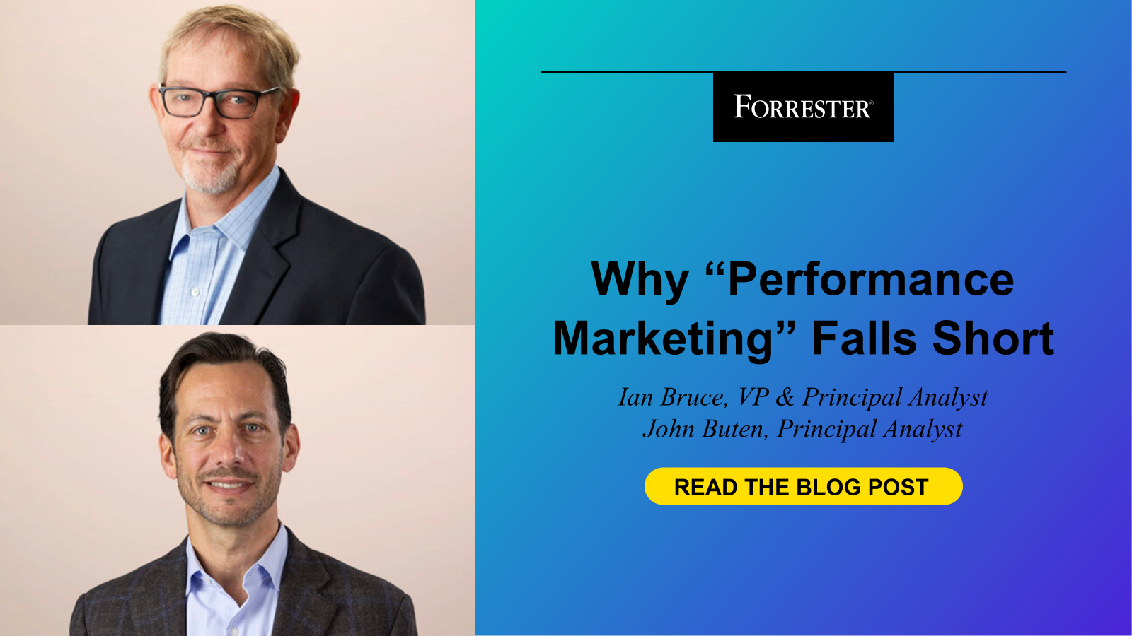 Why “Performance Marketing” Falls Short