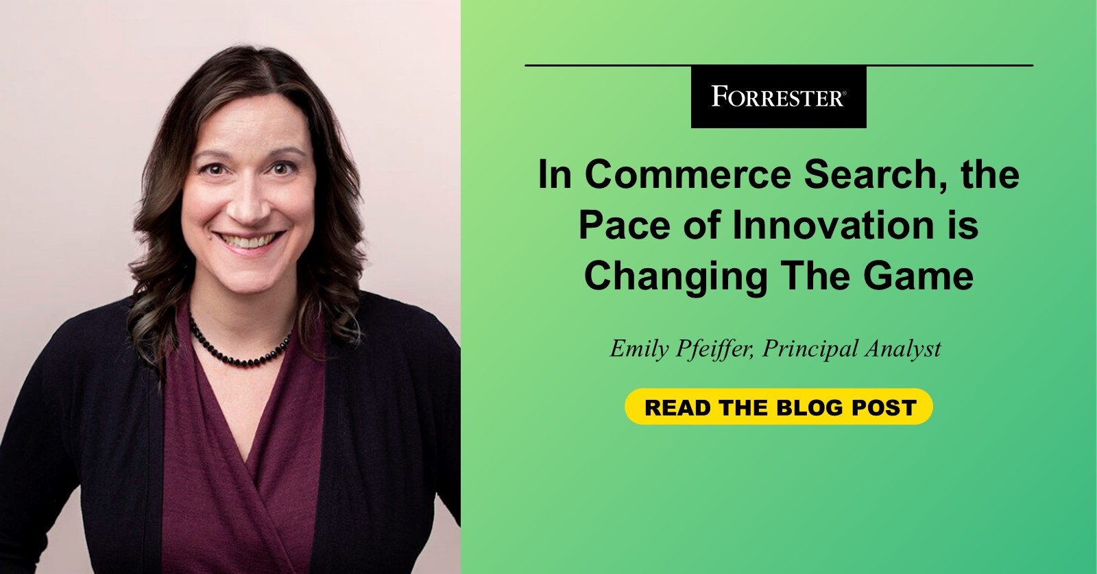 In Commerce Search, The Pace Of Innovation Is Changing The Game