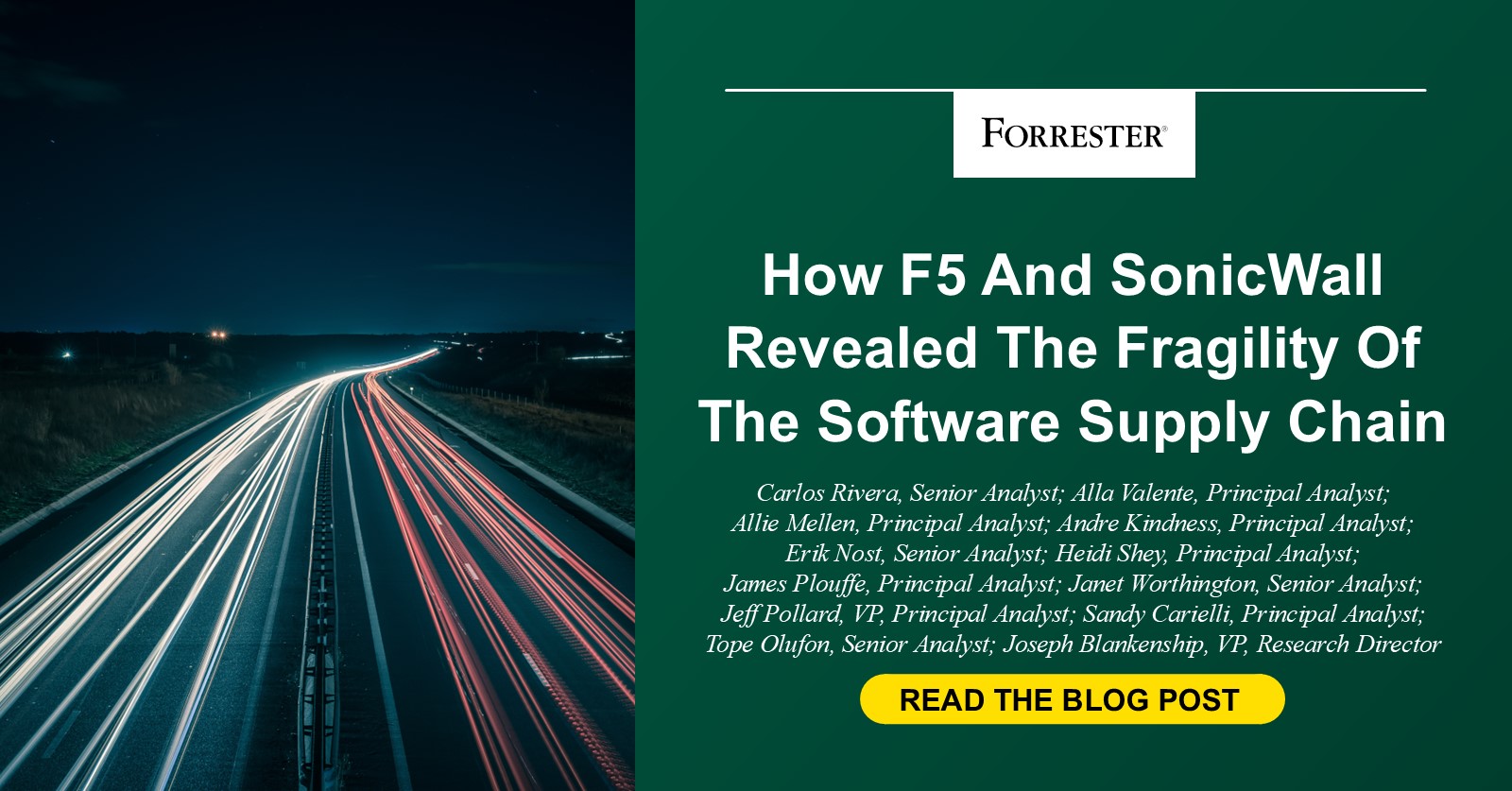 How F5 And SonicWall Revealed The Fragility Of The Software Supply Chain