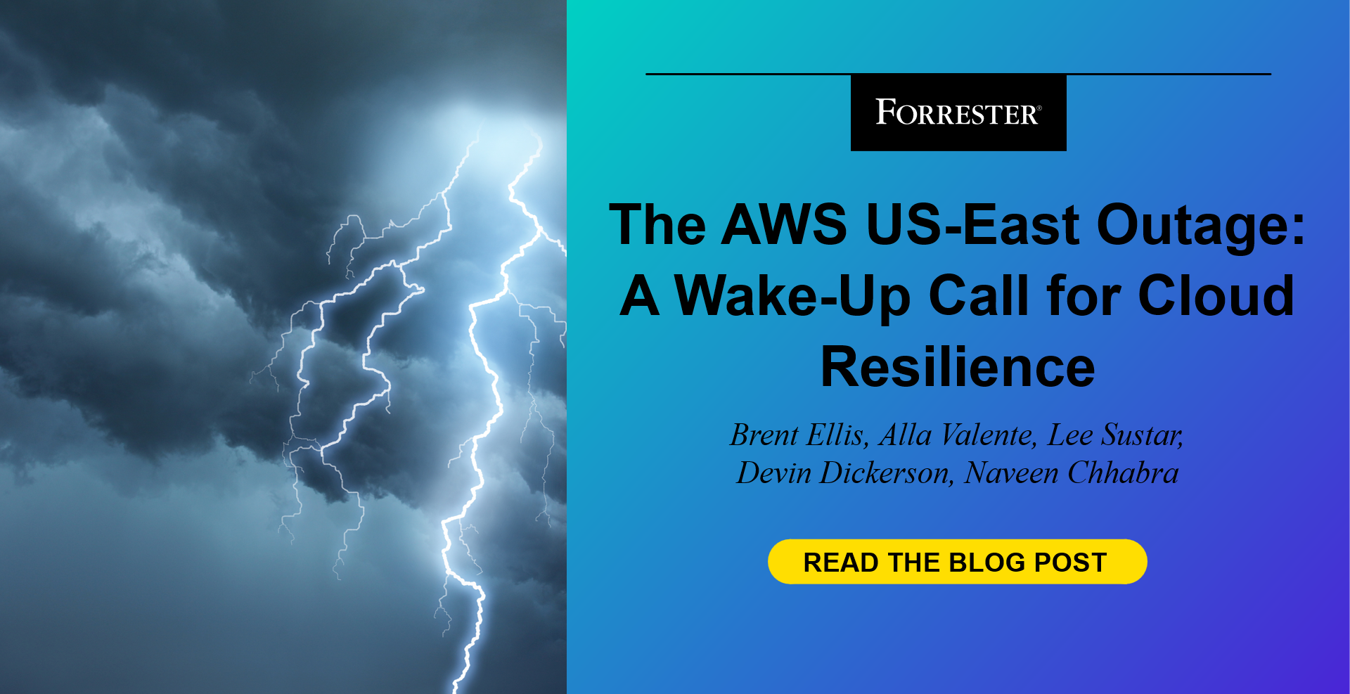 The AWS US-East Outage: A Wake-Up Call For Cloud Resilience