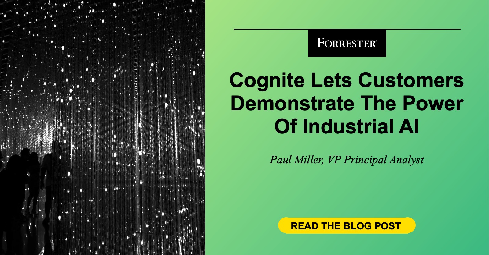 Cognite Lets Customers Demonstrate The Power Of Industrial AI