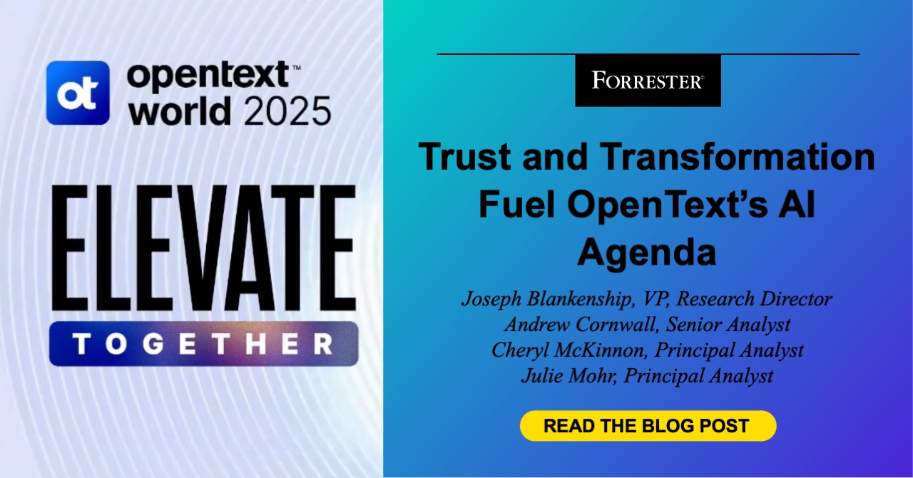 OpenText předefinuje podnikovou automatizaci a umělou inteligenci