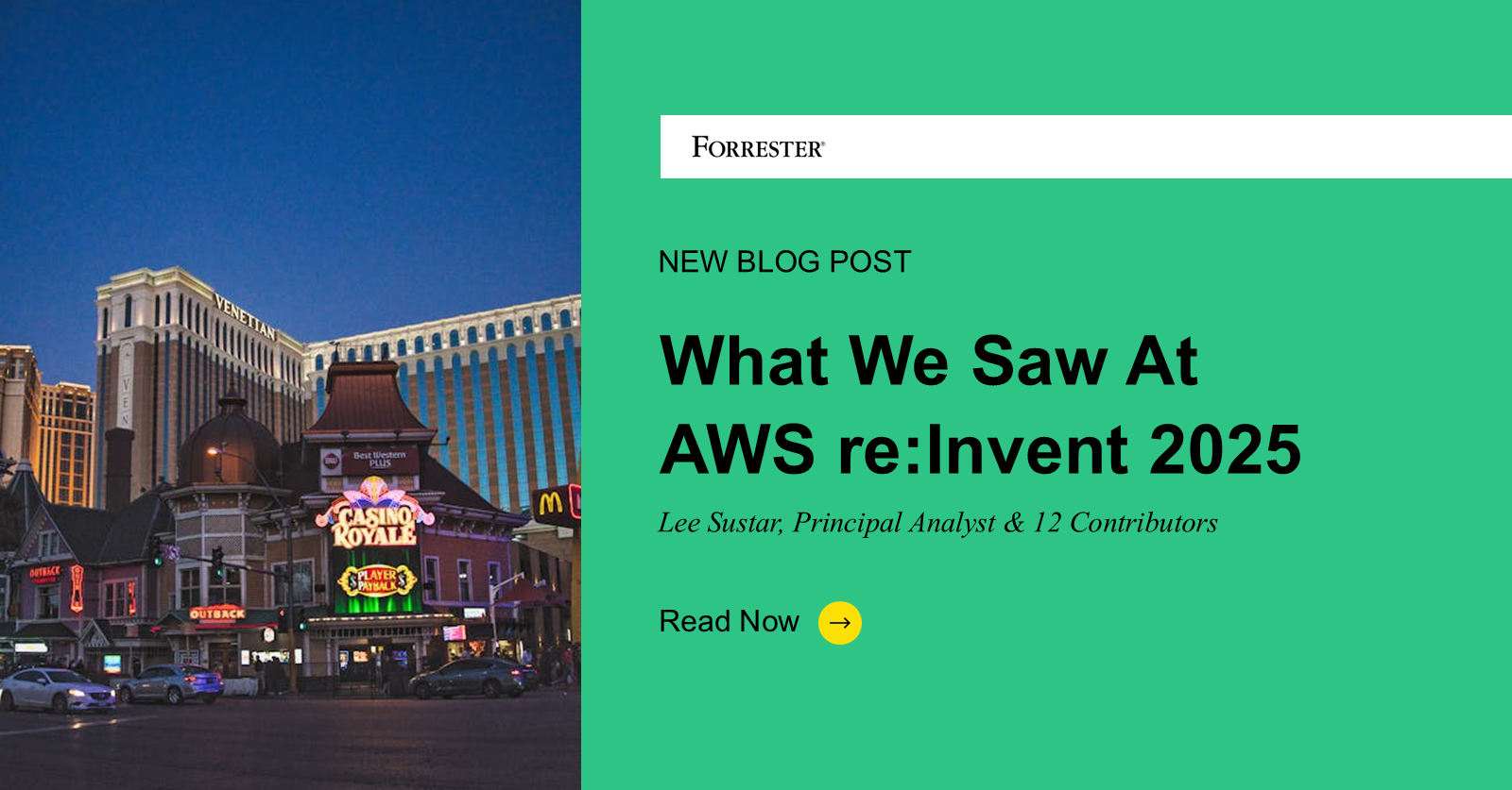What We Saw At AWS re:Invent 2025
