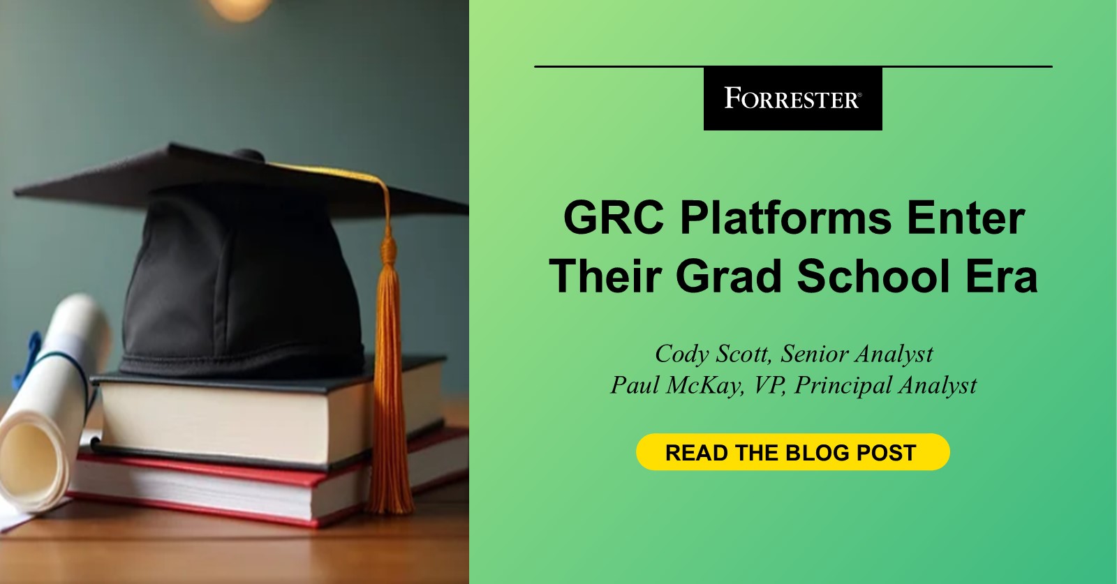 Platformy GRC vstupují do éry postgraduálního studia