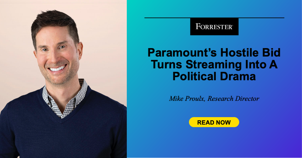 Paramount’s Hostile Bid Turns Streaming Into A Political Drama Paramount’s Hostile Bid Turns Streaming Into A Political Drama