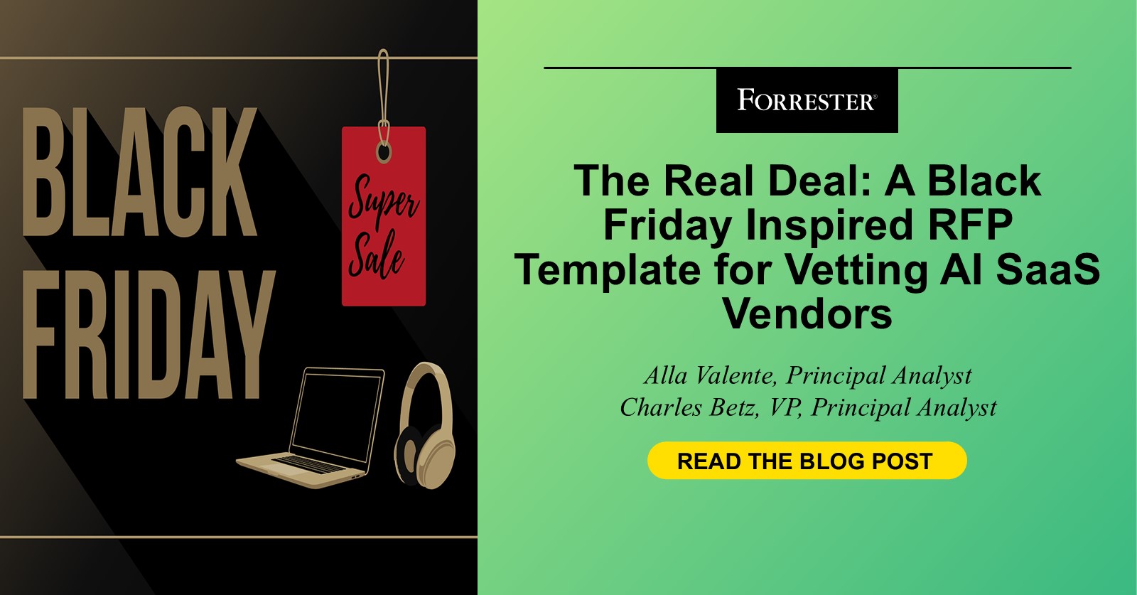 A Black Friday Inspired RFP Template for Vetting AI SaaS Vendors