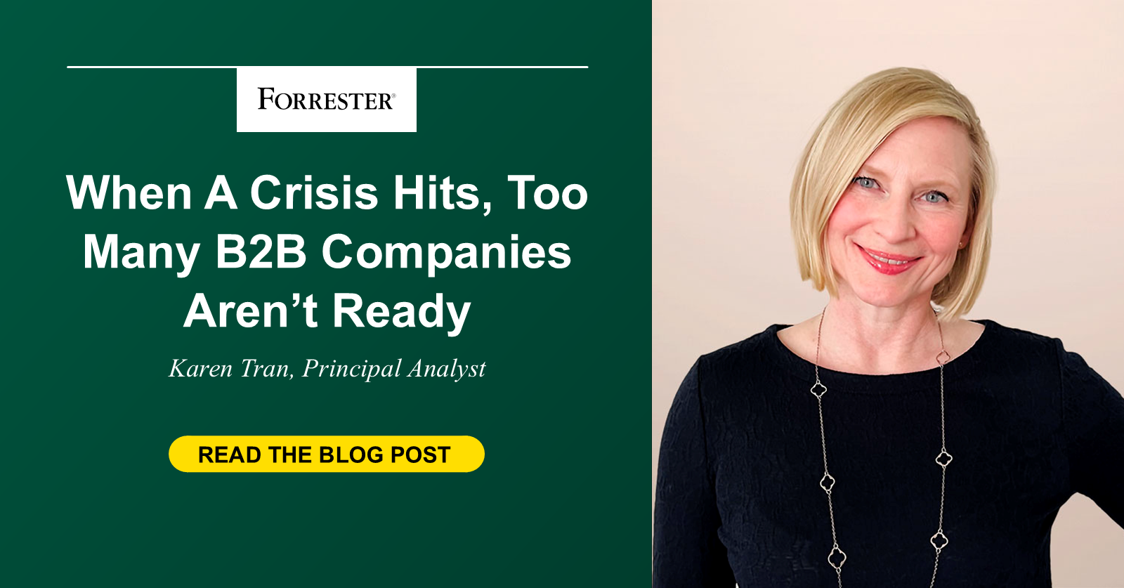 When A Crisis Hits, Too Many B2B Companies Aren’t Ready