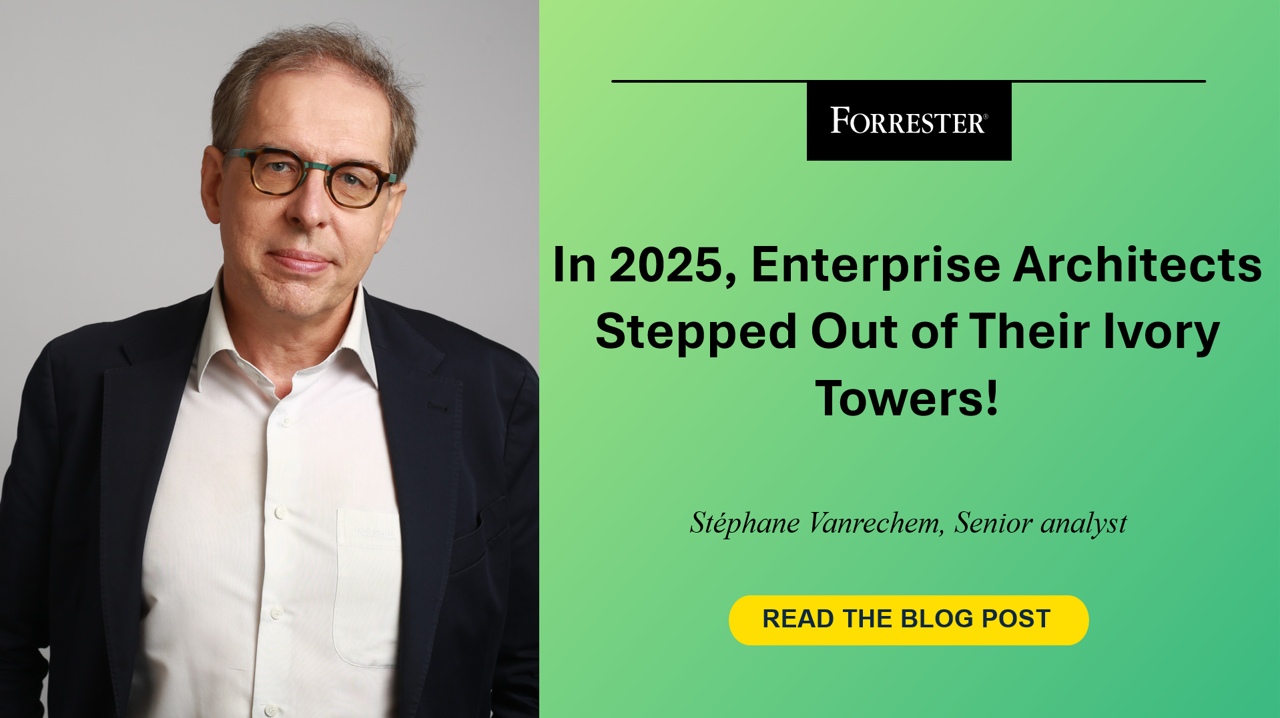 Enterprise Architects Have Stepped Out Of The Ivory Tower
