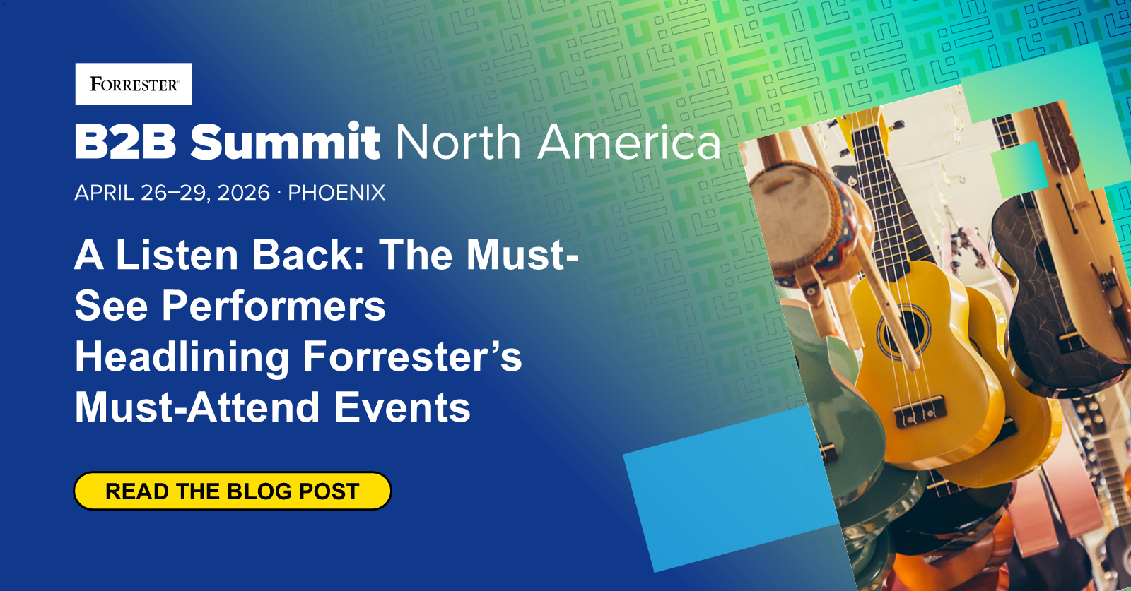 The Must-See Performers Headlining Forrester’s Must-Attend Events