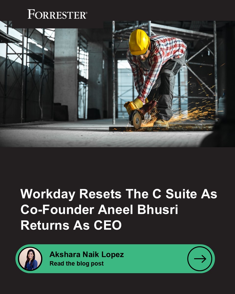 Workday Reinstates Aneel Bhusri As CEO