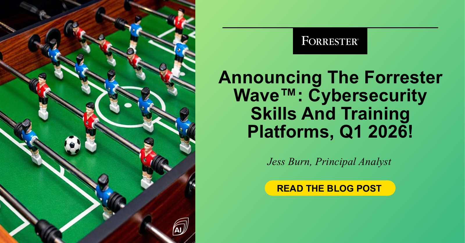 Image for the article: Announcing The Forrester Wave™: Cybersecurity Skills And Training Platforms, Q1 2026