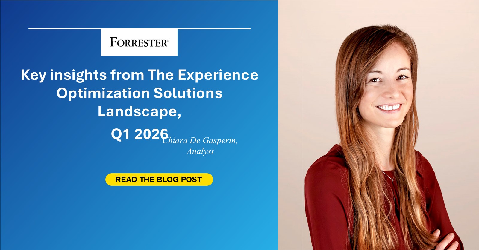 insights from The Experience Optimization Solutions Landscape, Q1 2026 digital experience optimization insights from the experience optimization solutions landscape insights from The Experience Optimization Solutions Landscape, Q1 2026 digital experience optimization insights from the experience optimization solutions landscape