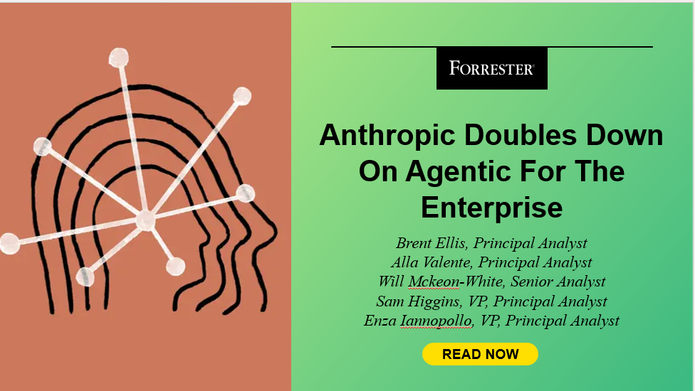 Anthropic Doubles Down On Agentic For The Enterprise Anthropic Doubles Down On Agentic For The Enterprise