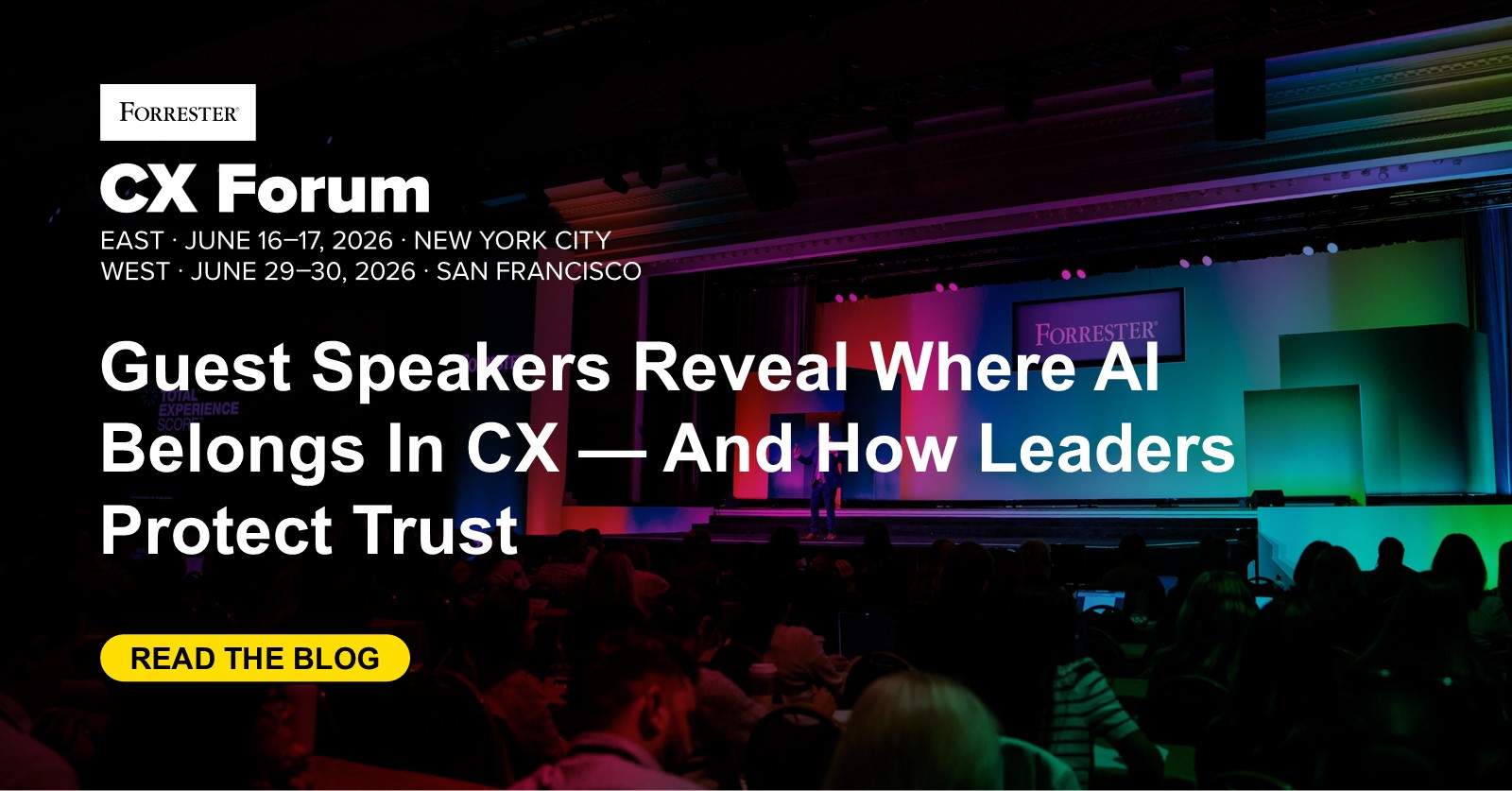 Guest Speakers Reveal Where AI Belongs In CX — And How Leaders Protect Trust CX Forum East Speakers Reveal Where AI Belongs In CX Strategy