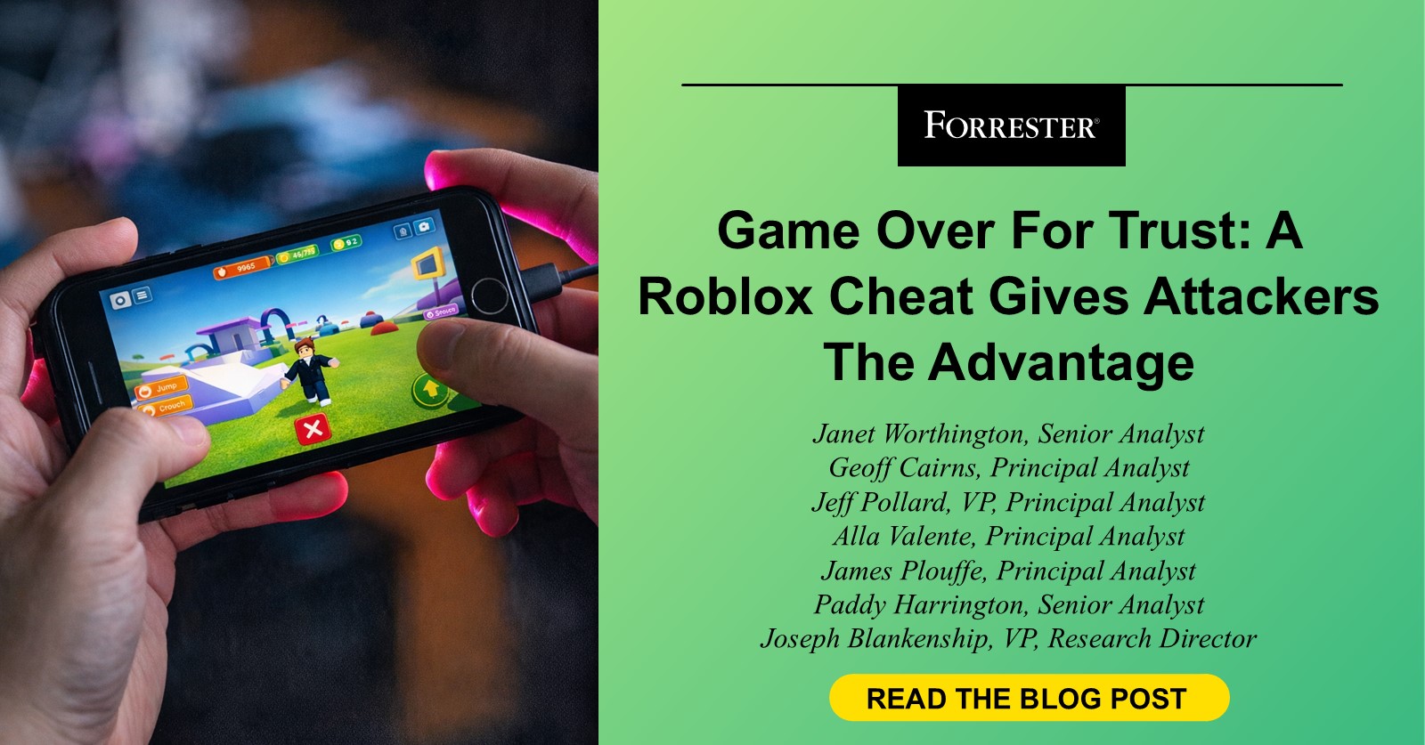 Game Over For Trust: A Roblox Cheat Gives Attackers The Advantage