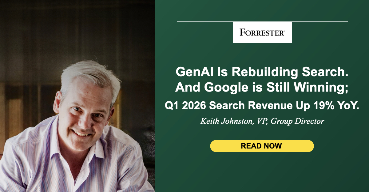 GenAI Is Rebuilding Search, And Google is Still Winning (Q1 2026 Search Revenue Up 19% YoY)