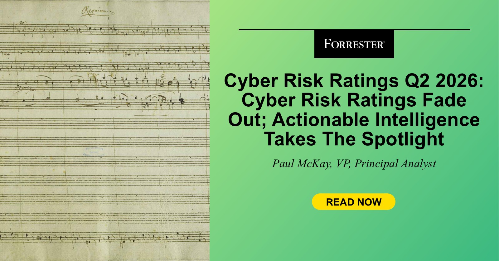 Cyber Risk Ratings Fade Out; Actionable Intelligence Takes The Spotlight