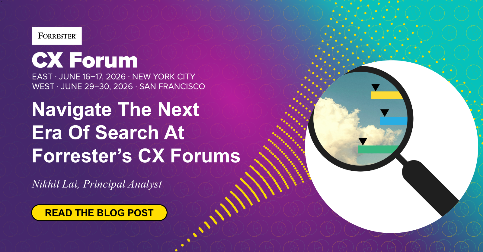 Navigate The Next Era Of Search At Forrester’s CX Forums