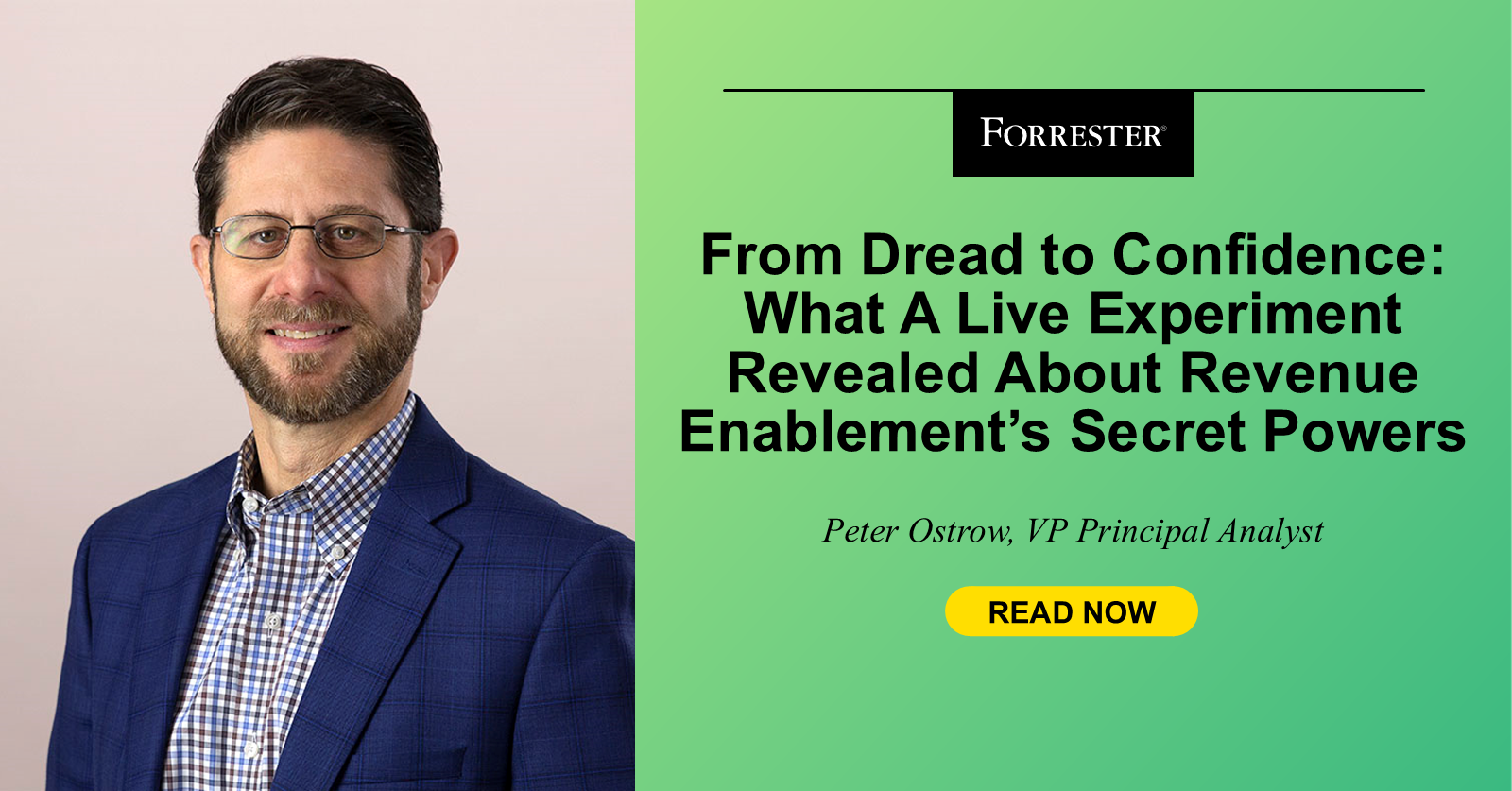 From Dread to Confidence: What A Live Experiment Revealed About Revenue Enablement’s Secret Powers