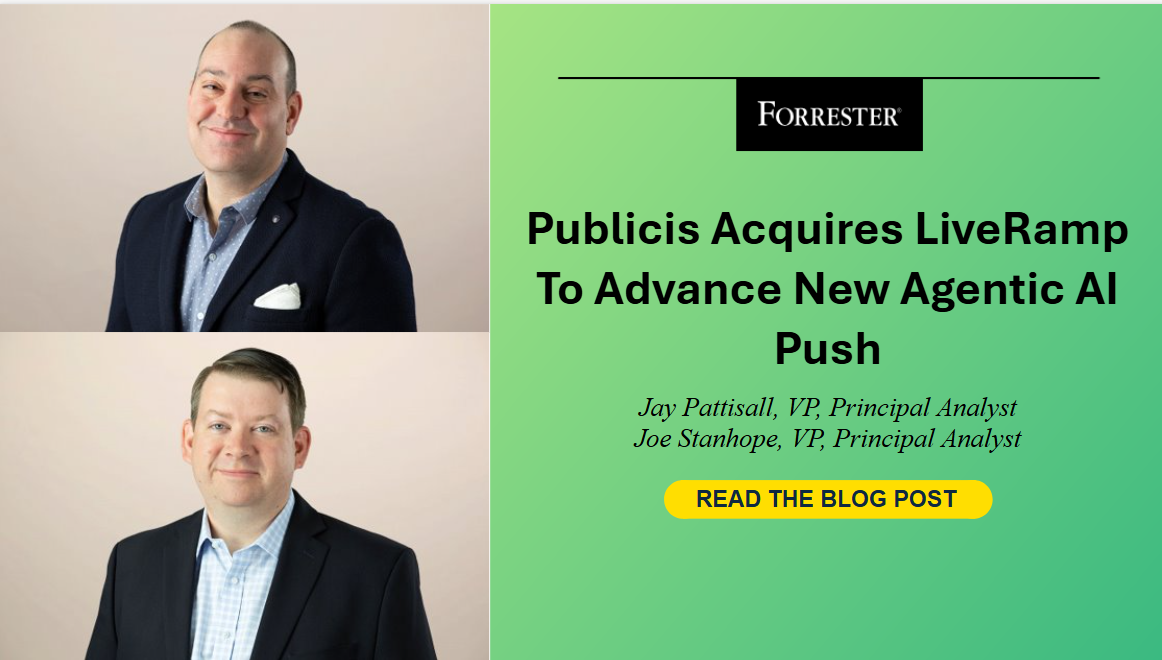 Publicis Acquires LiveRamp To Advance New Agentic AI Push