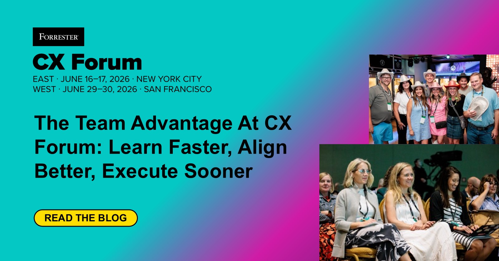 CX Strategy In Action: The Team Advantage At CX Forum West